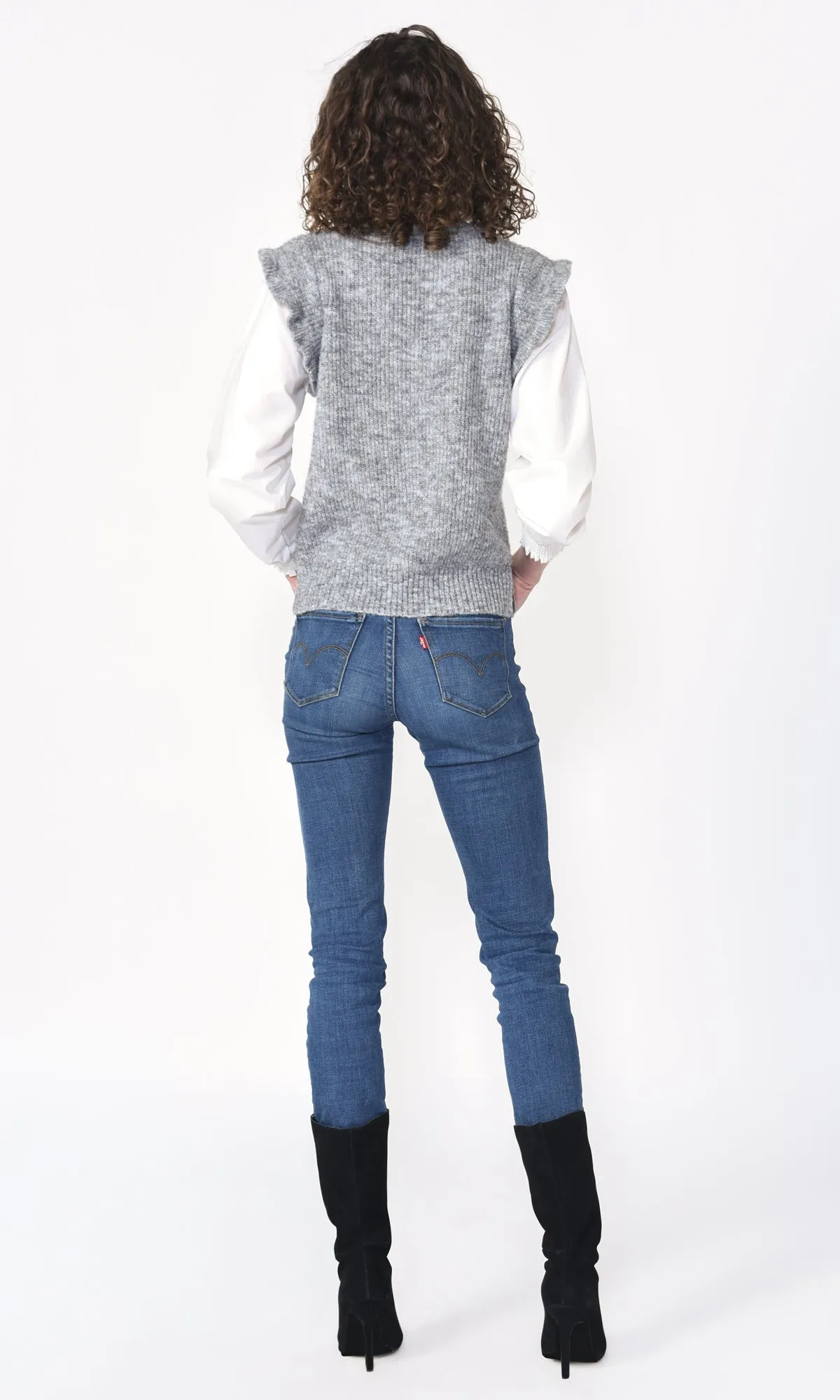 Adela Sweater Vest Top