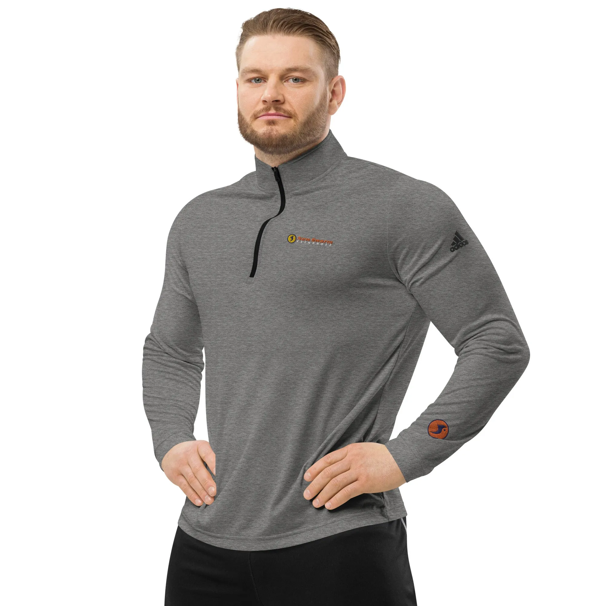 adidas New Swarm Quarter Zip Pullover