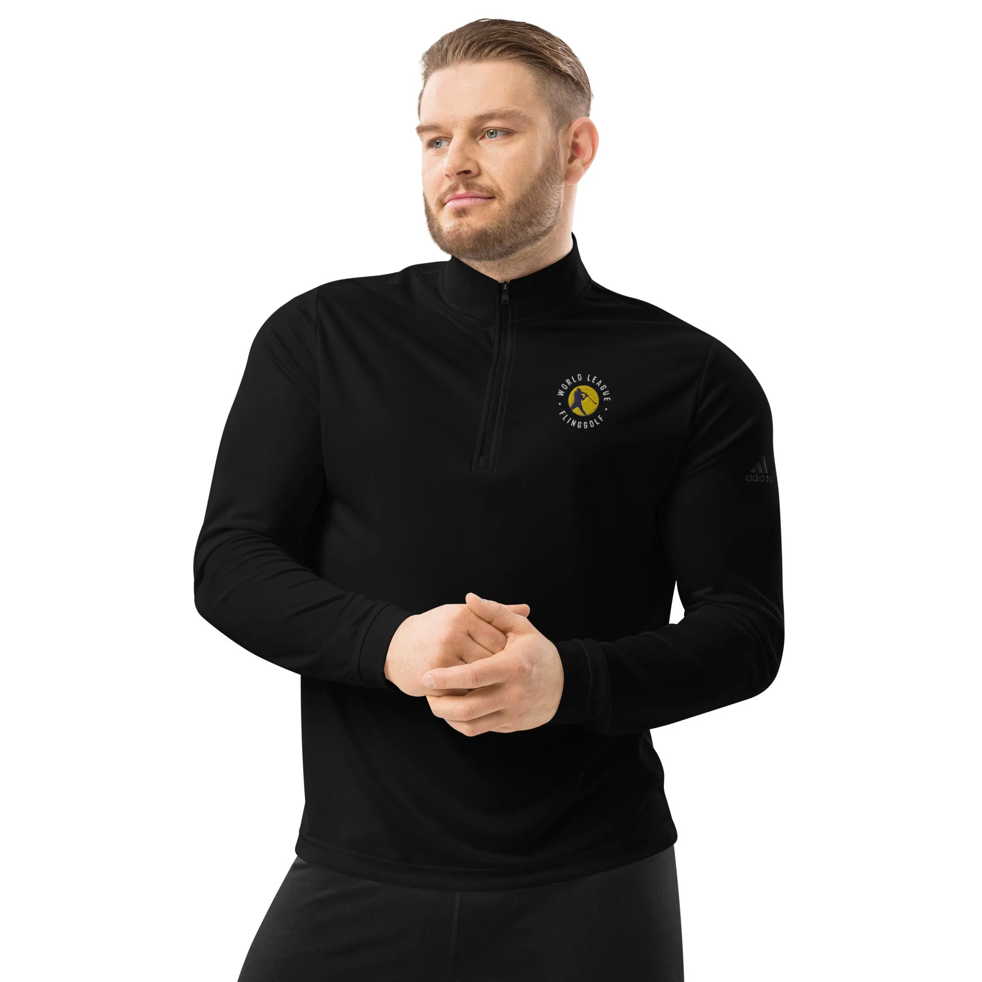 adidas Quarter Zip Pullover (Dark)