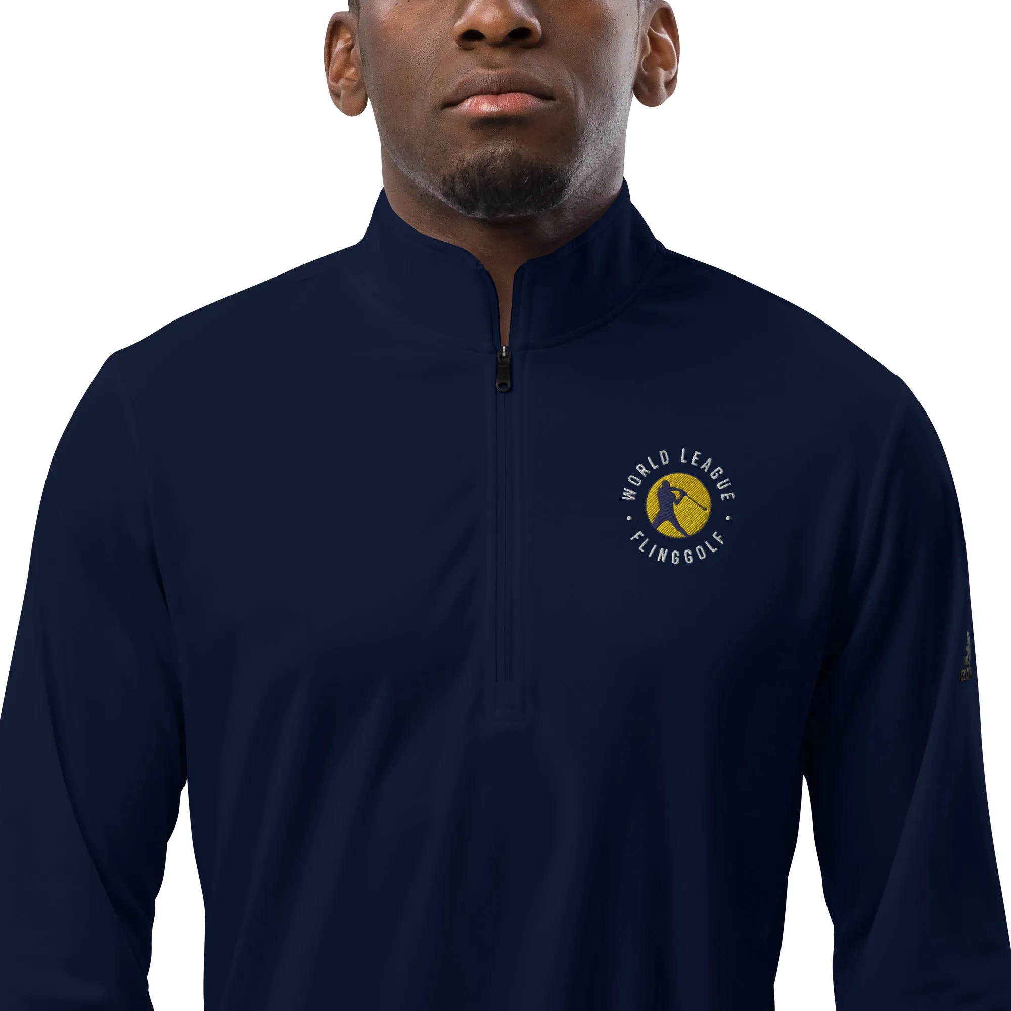 adidas Quarter Zip Pullover (Dark)