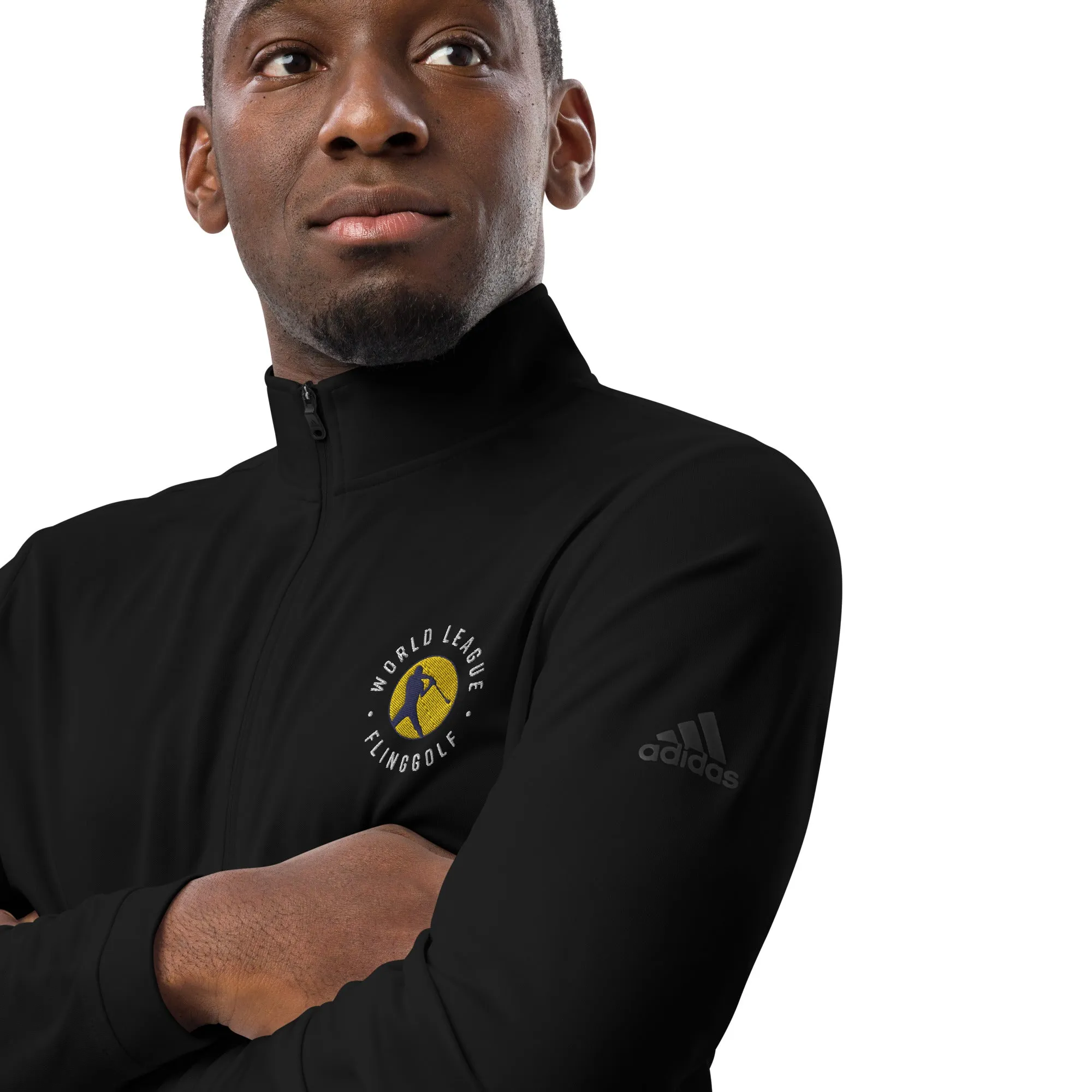 adidas Quarter Zip Pullover (Dark)