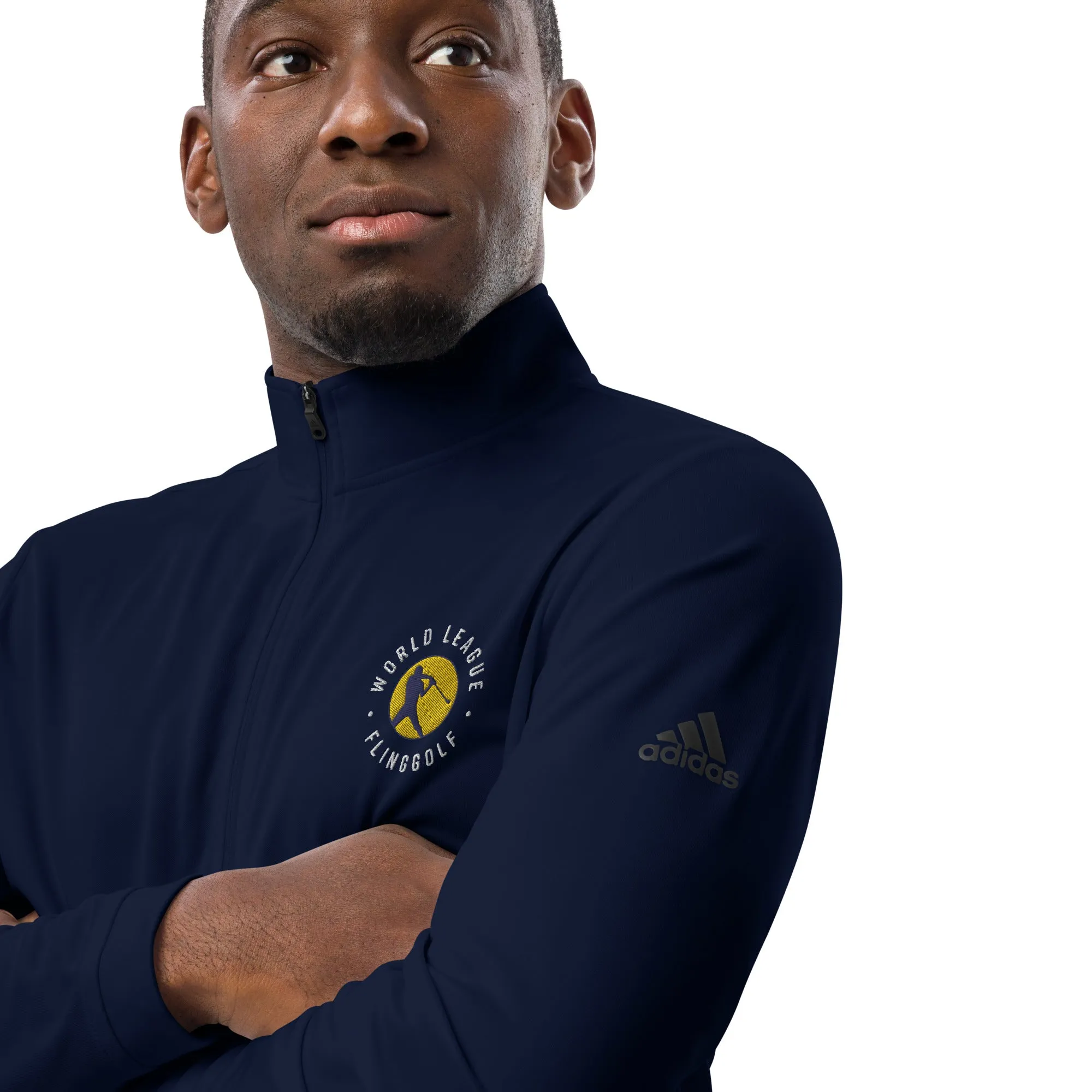 adidas Quarter Zip Pullover (Dark)