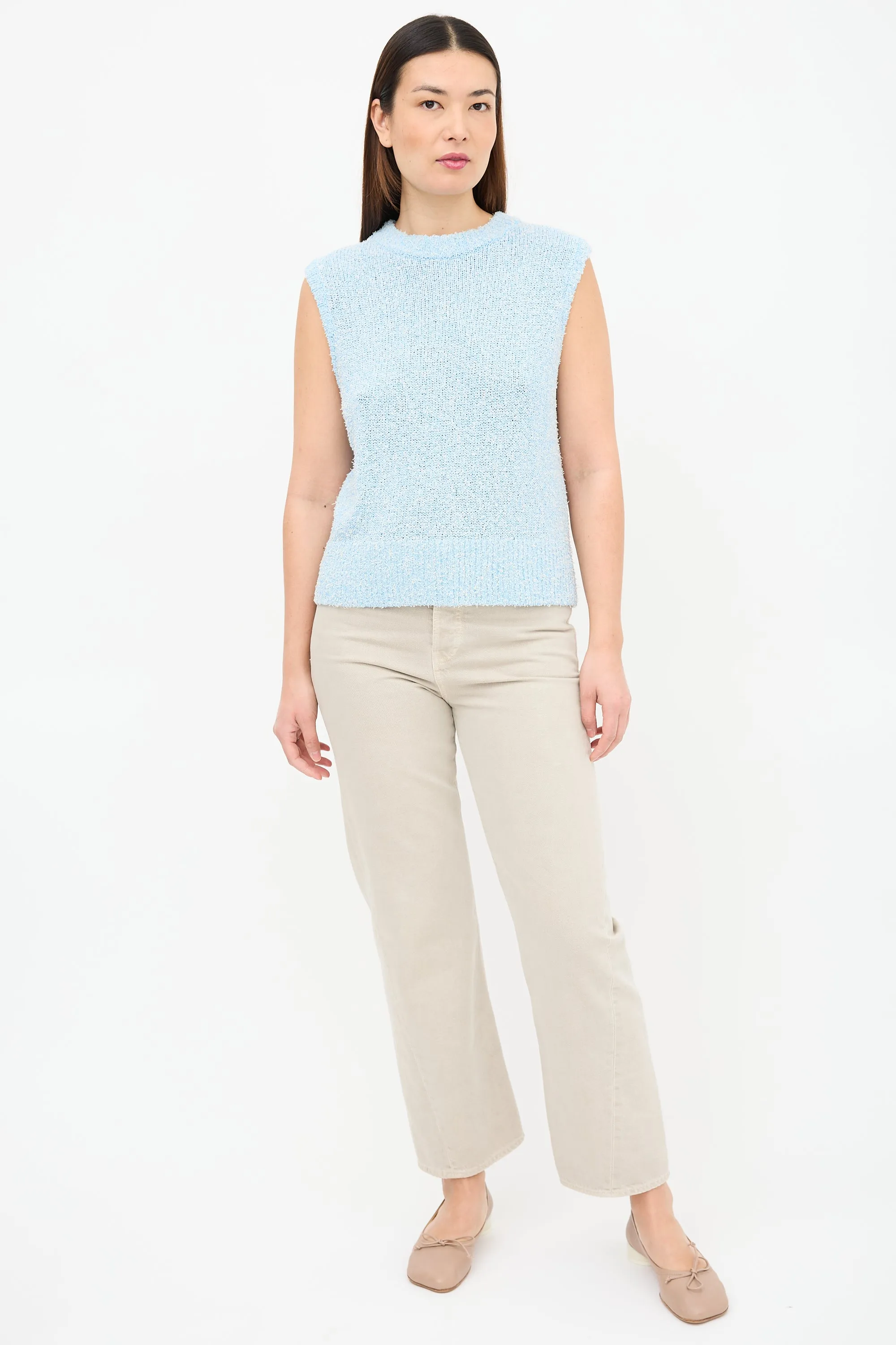 Boucle Sweater Vest