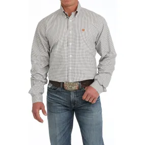 Cinch Men's Stretch Long Sleeve Plaid Button Down Shirt MTW1105883