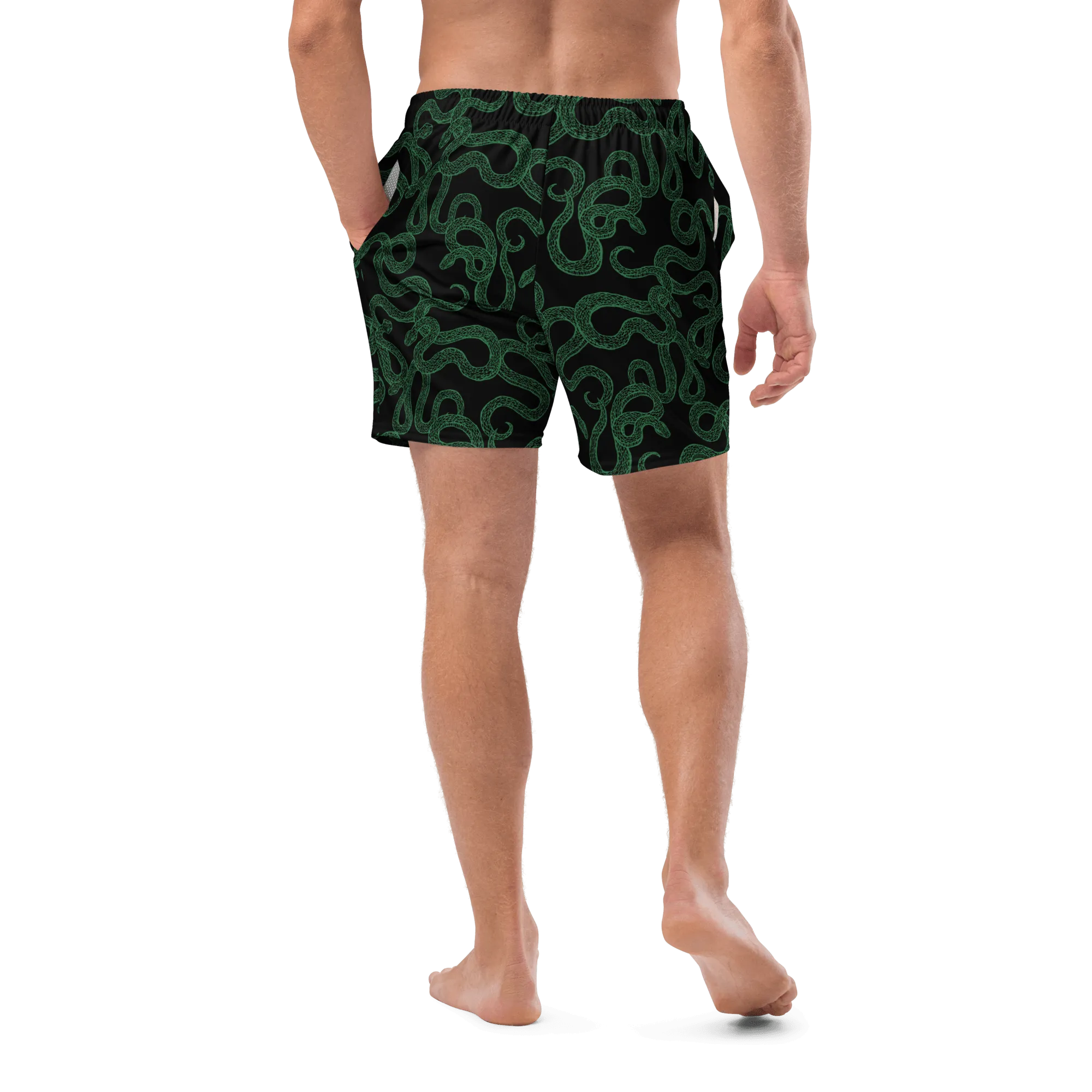 Cursed Coils Men's Swim Trunks