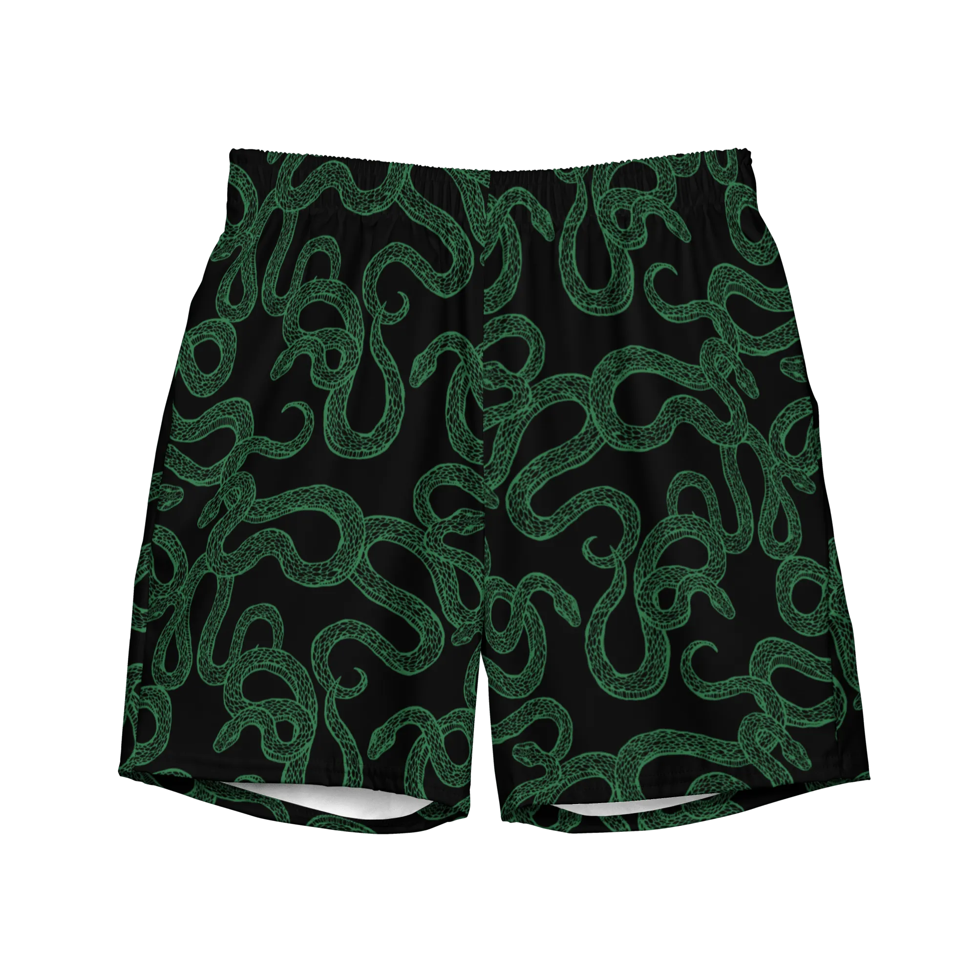 Cursed Coils Men's Swim Trunks