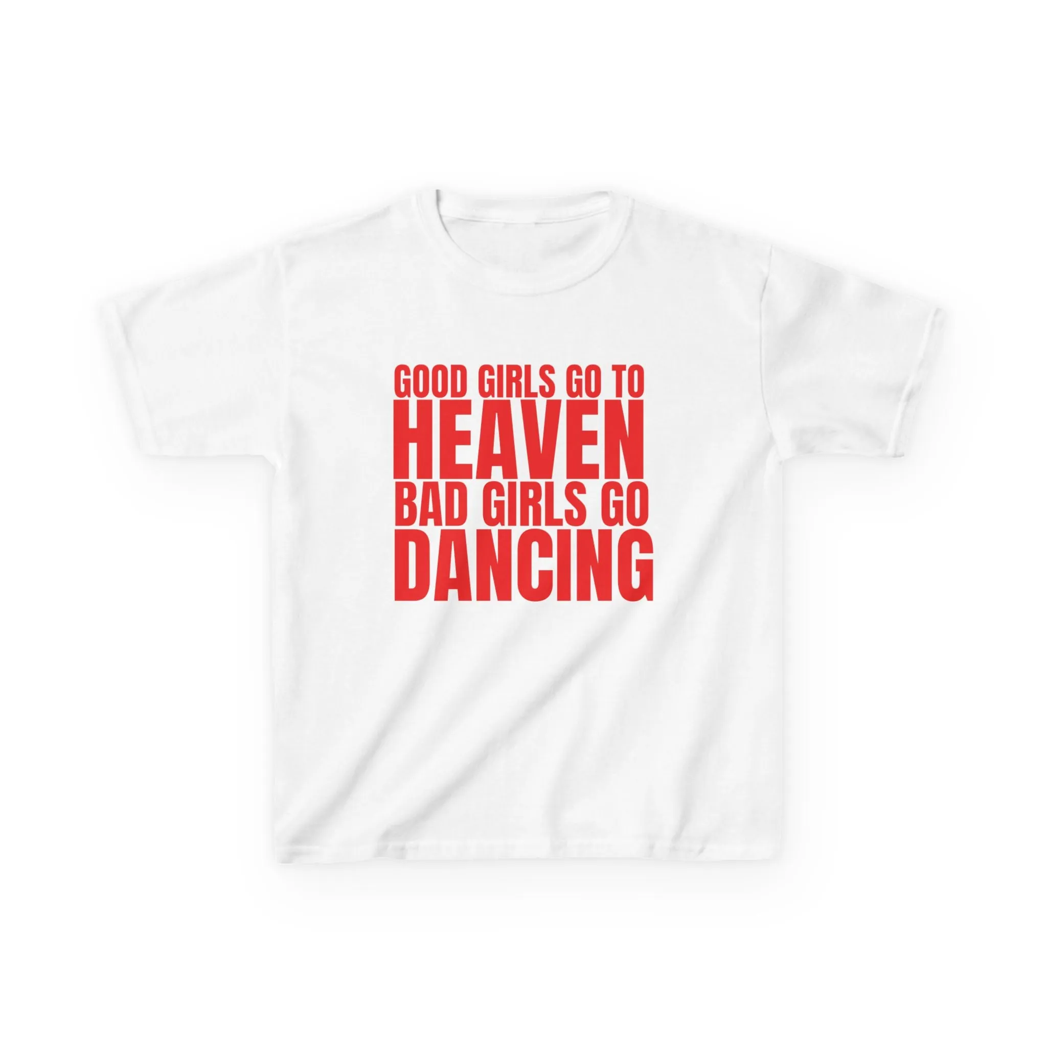 Dancing Slogan Print T Shirt