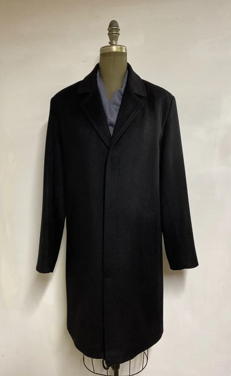 Domenico Top Coat - 50% Cashmere & Wool