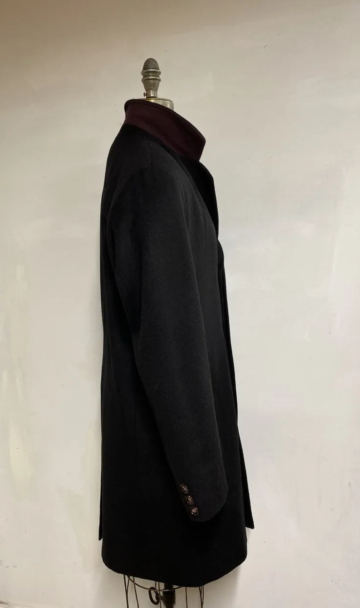 Domenico Top Coat - 50% Cashmere & Wool