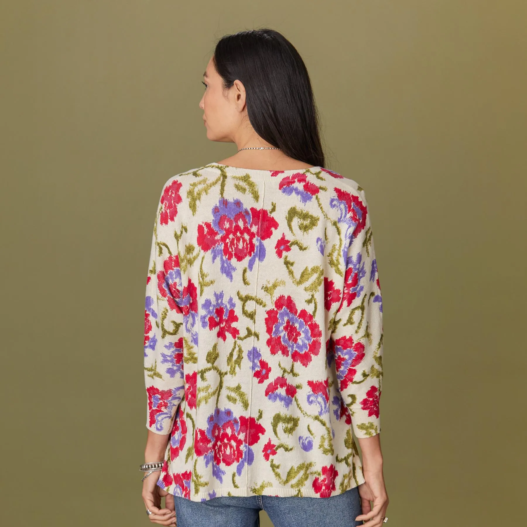 Floral Johanna Sweater