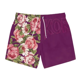 Flower Swim Trunks