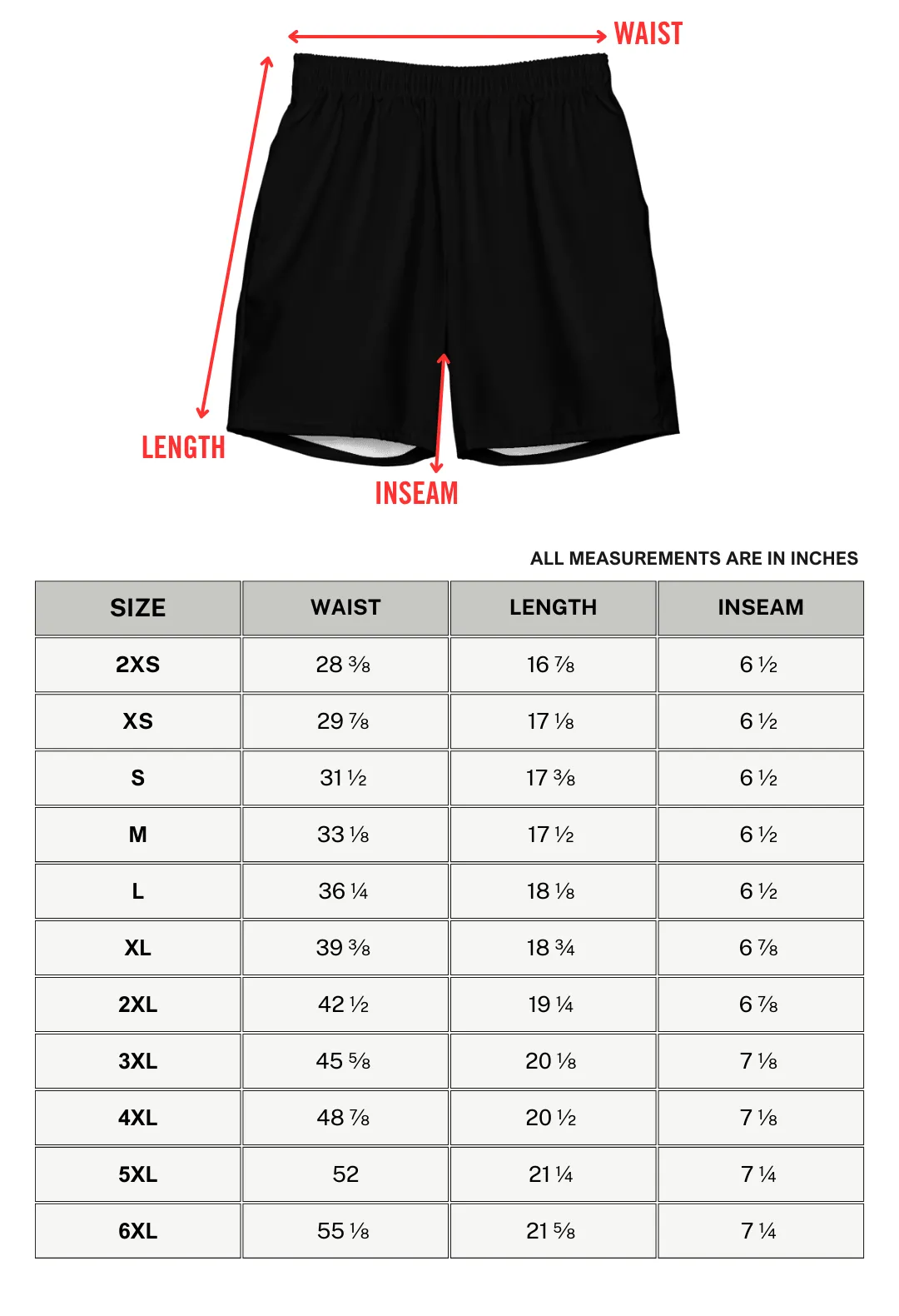 Hazy Days Men's Swim Trunks