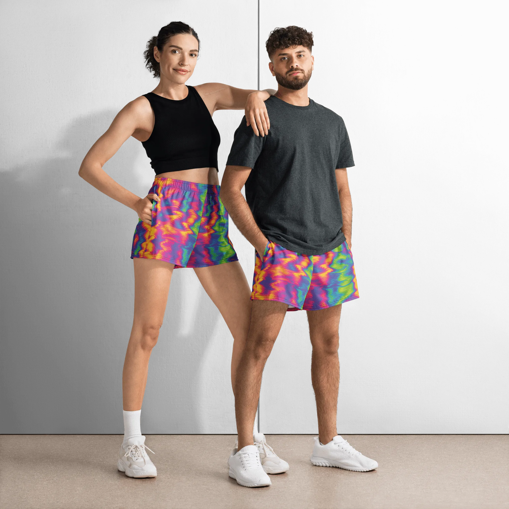 Hazy Daze Unisex Unlined Swim Trunks