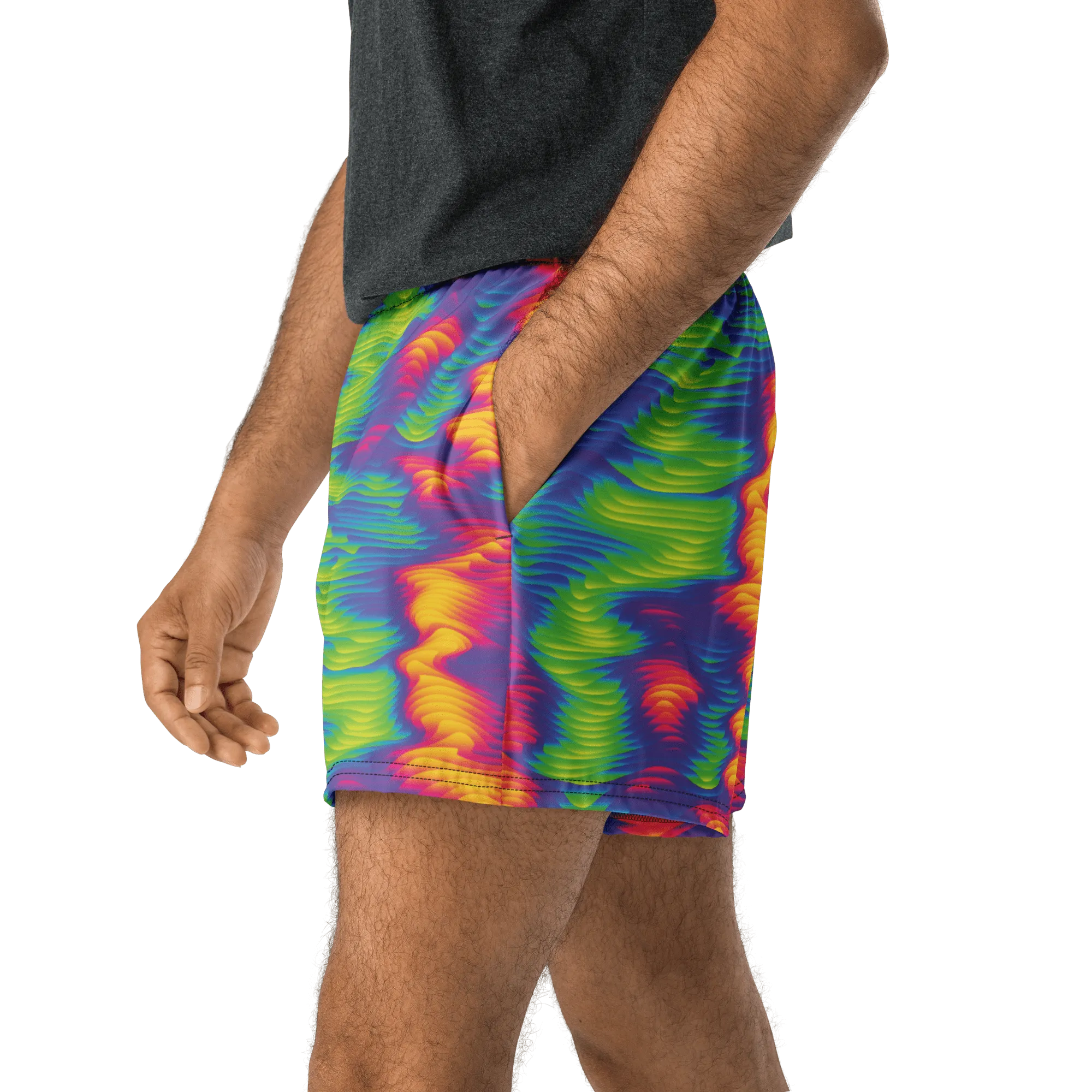 Hazy Daze Unisex Unlined Swim Trunks