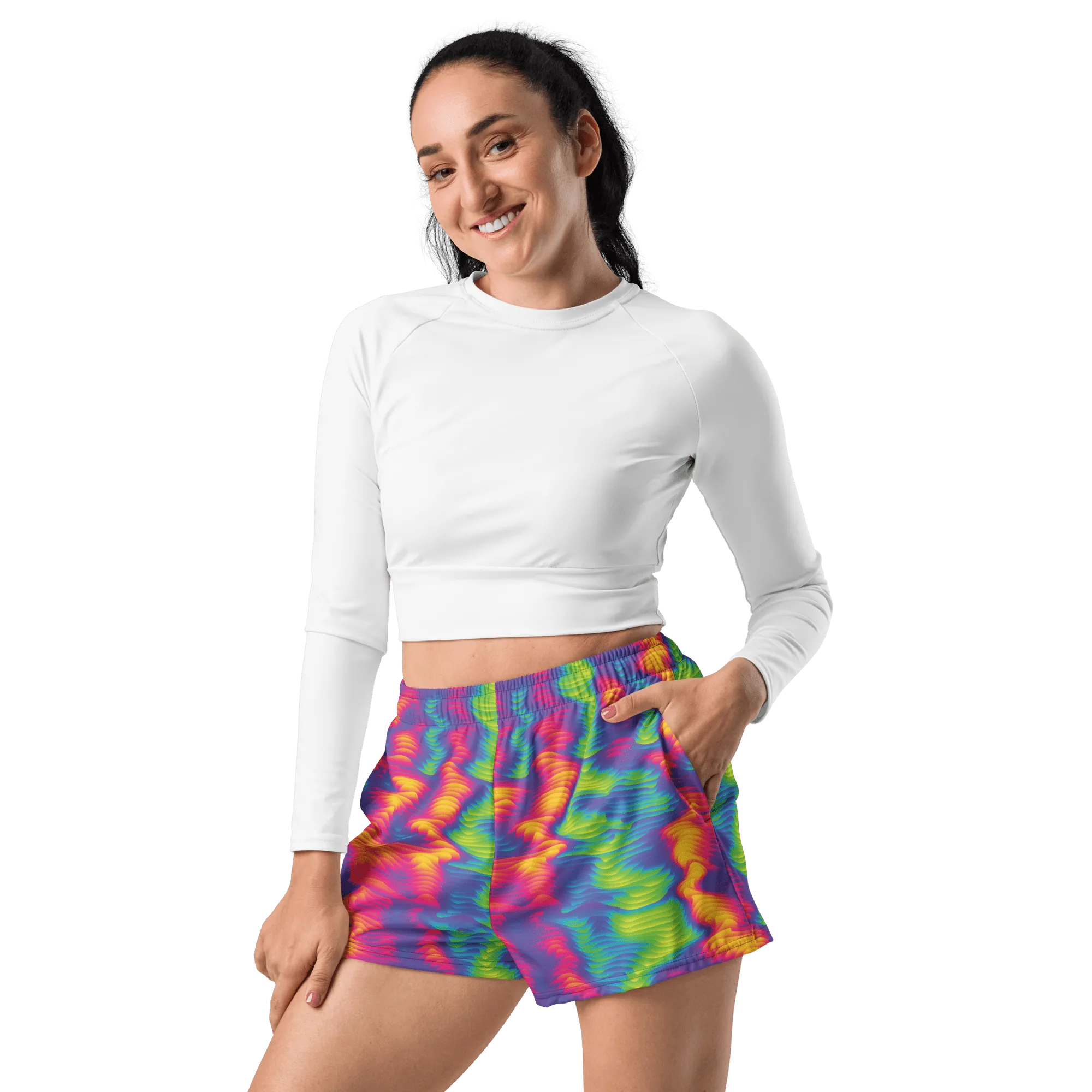 Hazy Daze Unisex Unlined Swim Trunks