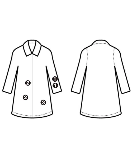 MADISON BLUE Soutien collar coats