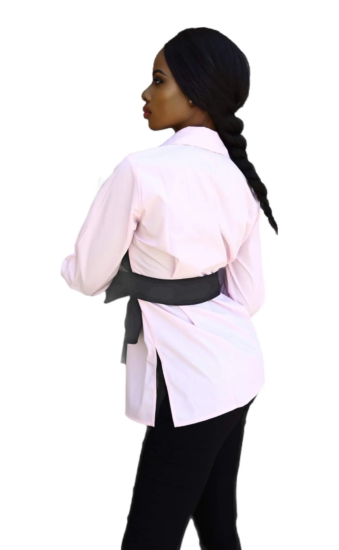 Office Shirt Pink Bow