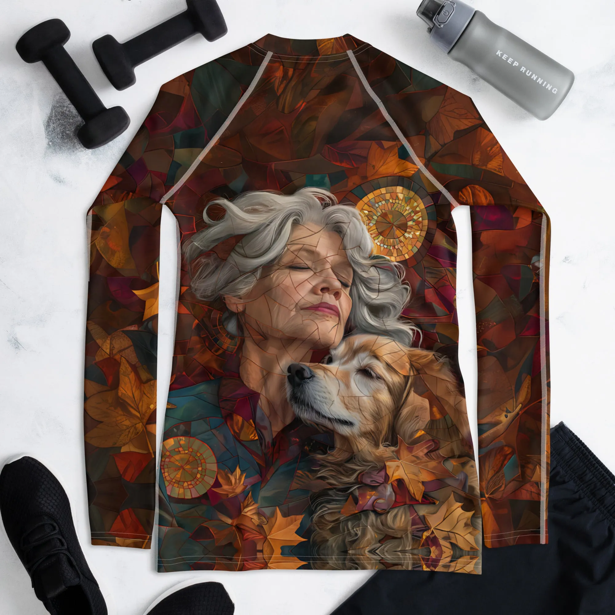 Paws & Peace Women's Rash Guard