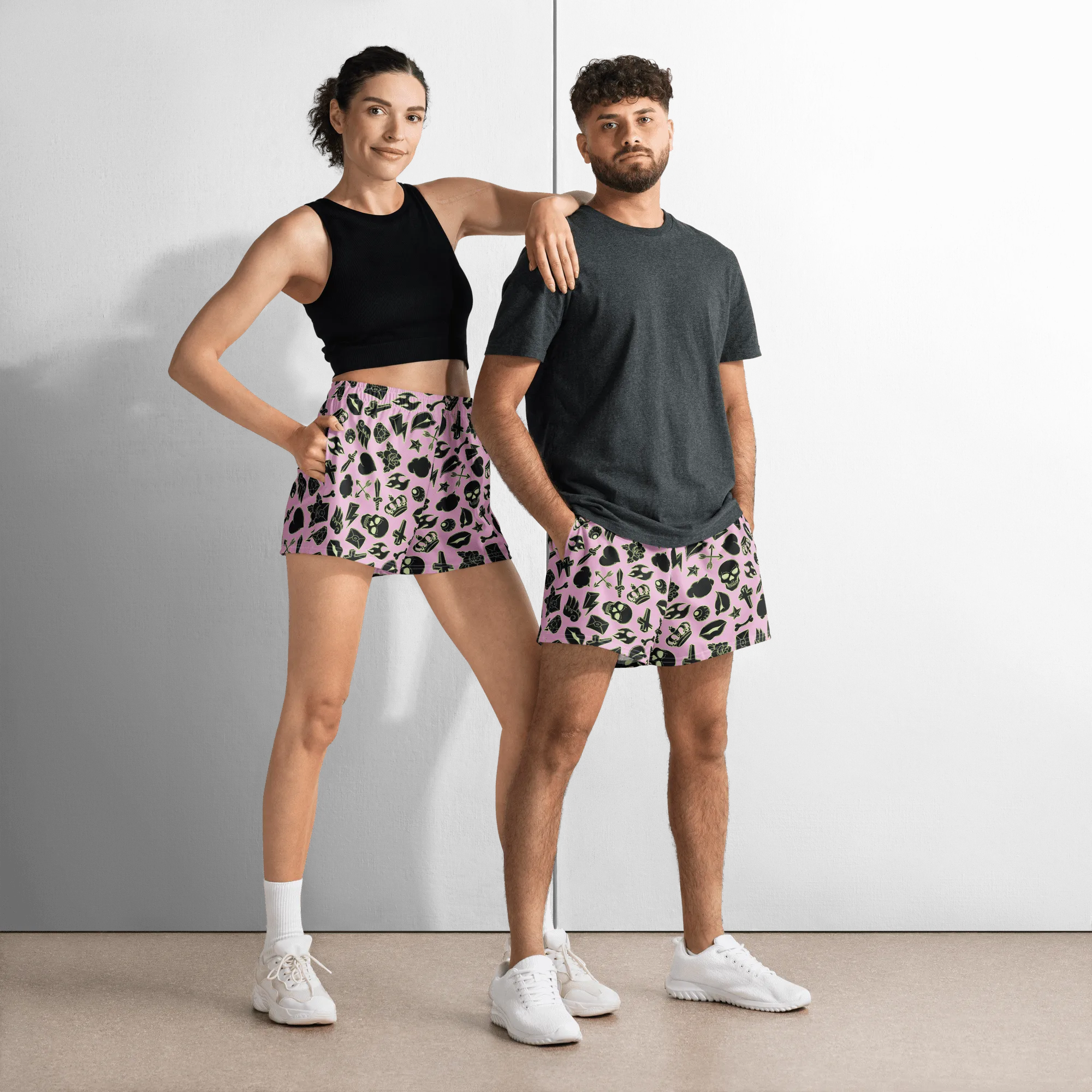 Punk Princess Unisex Unlined Swim Trunks