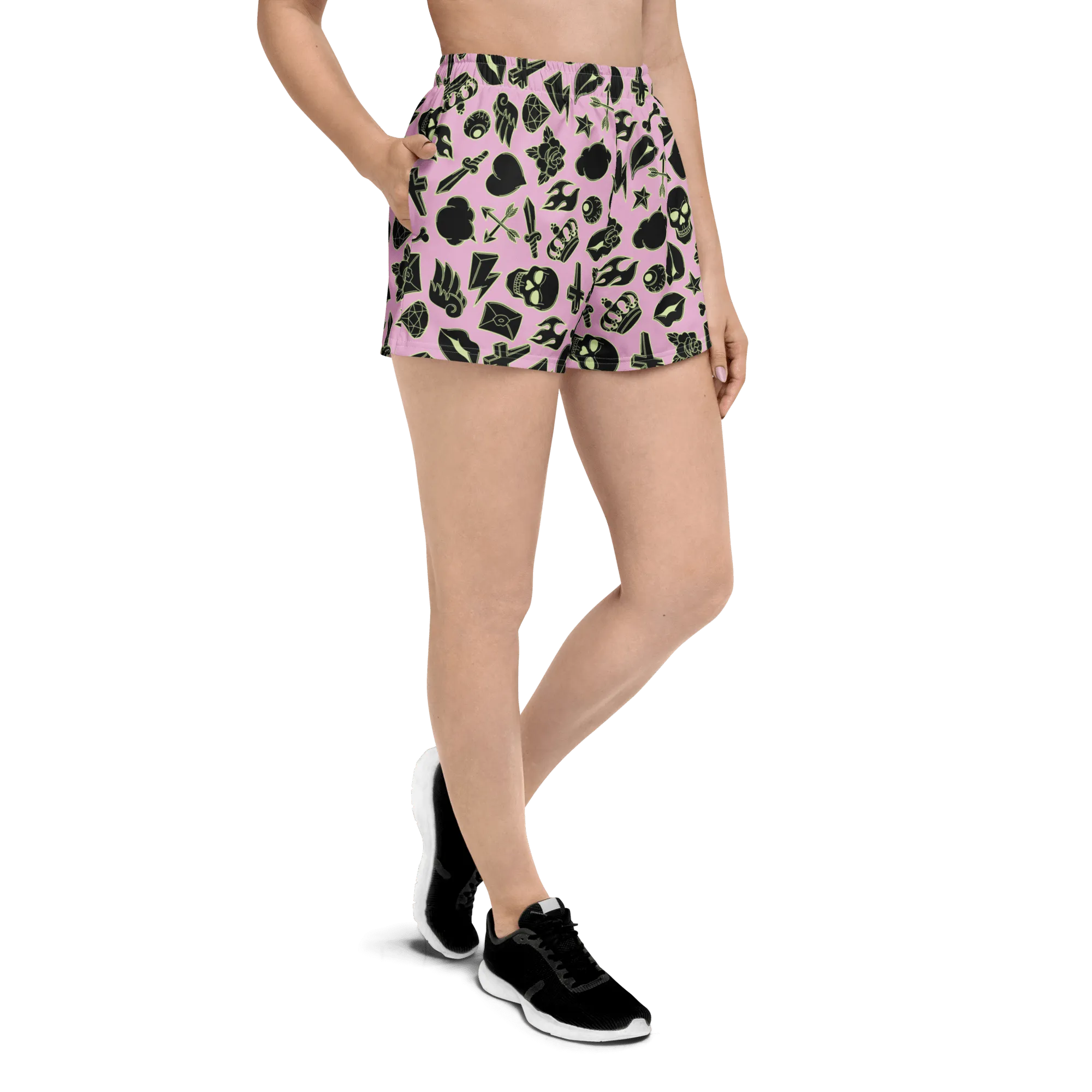 Punk Princess Unisex Unlined Swim Trunks