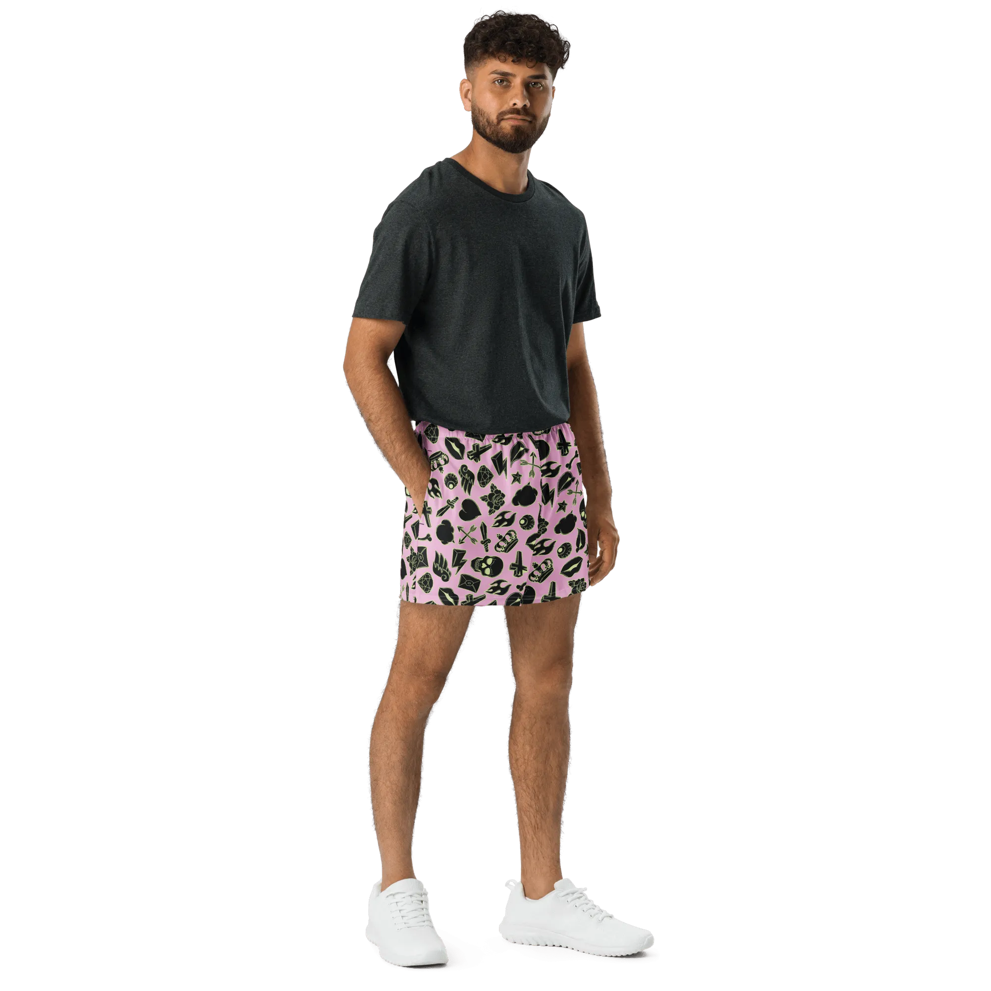 Punk Princess Unisex Unlined Swim Trunks