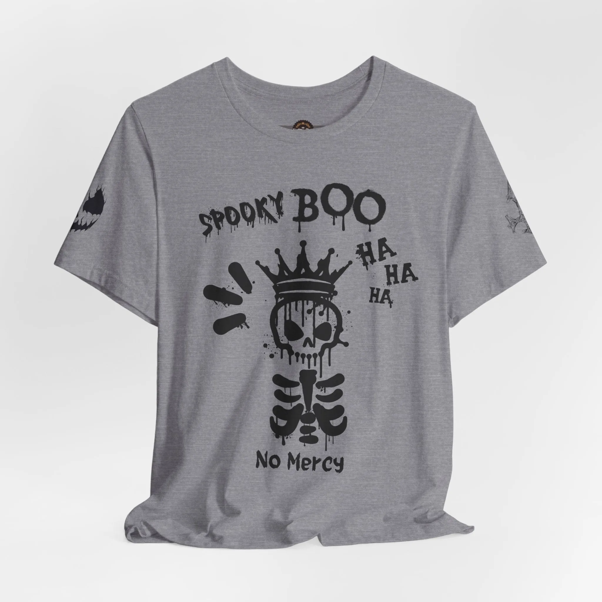 Spooky Boo Skeleton Graphic Tee - Unisex Halloween T shirt