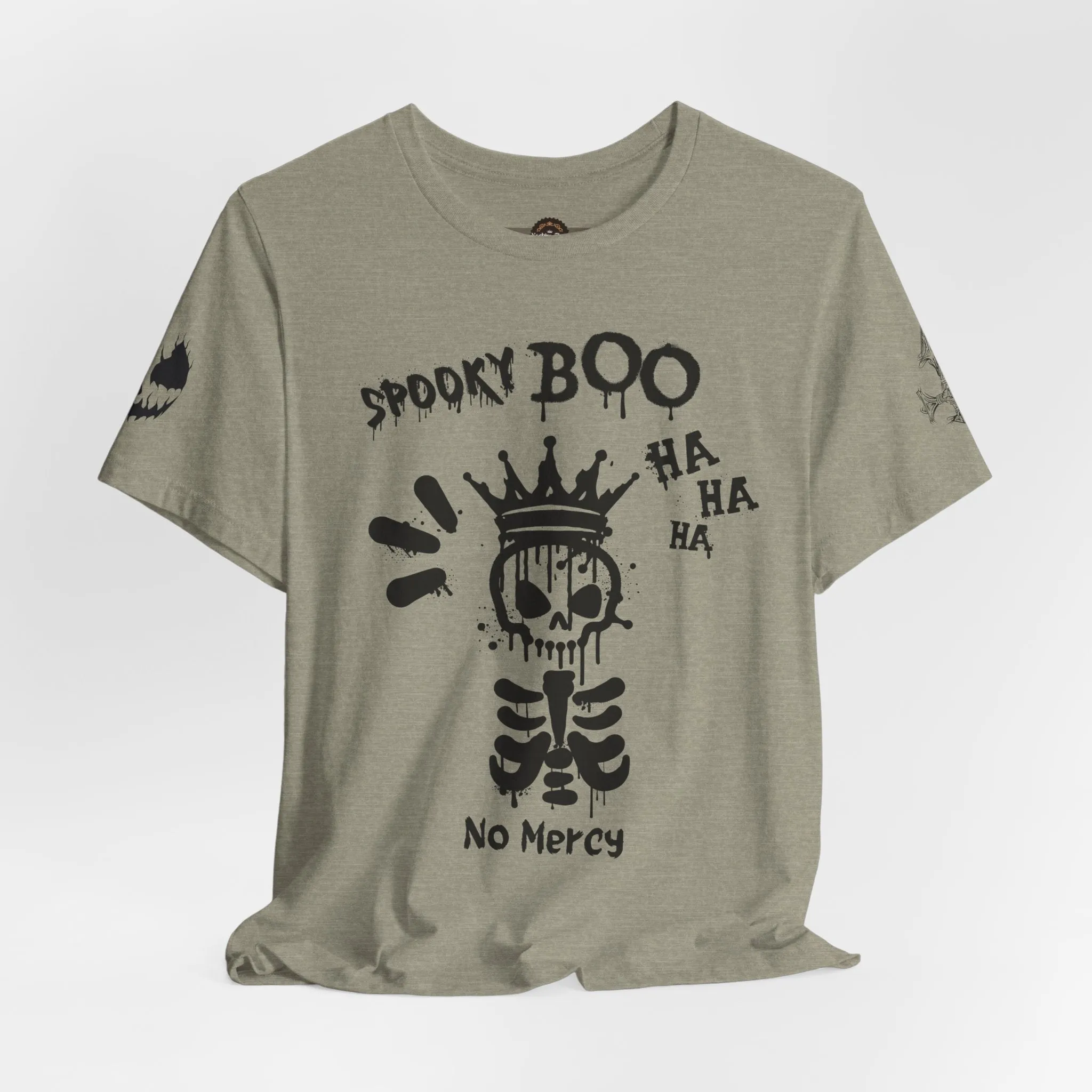 Spooky Boo Skeleton Graphic Tee - Unisex Halloween T shirt
