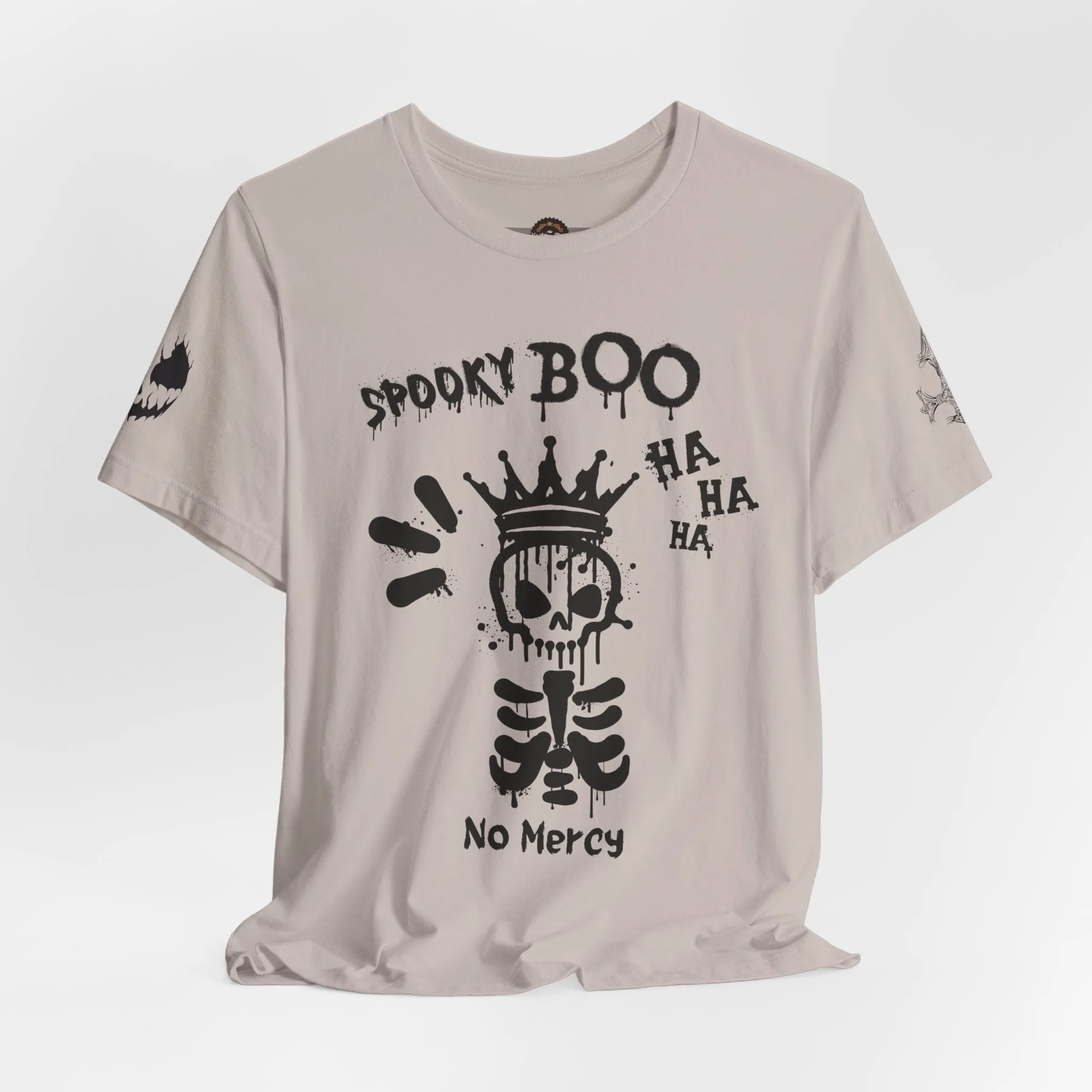 Spooky Boo Skeleton Graphic Tee - Unisex Halloween T shirt