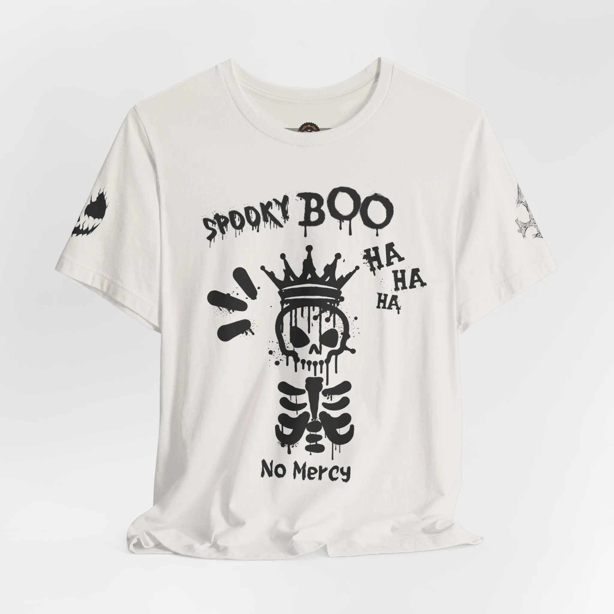 Spooky Boo Skeleton Graphic Tee - Unisex Halloween T shirt