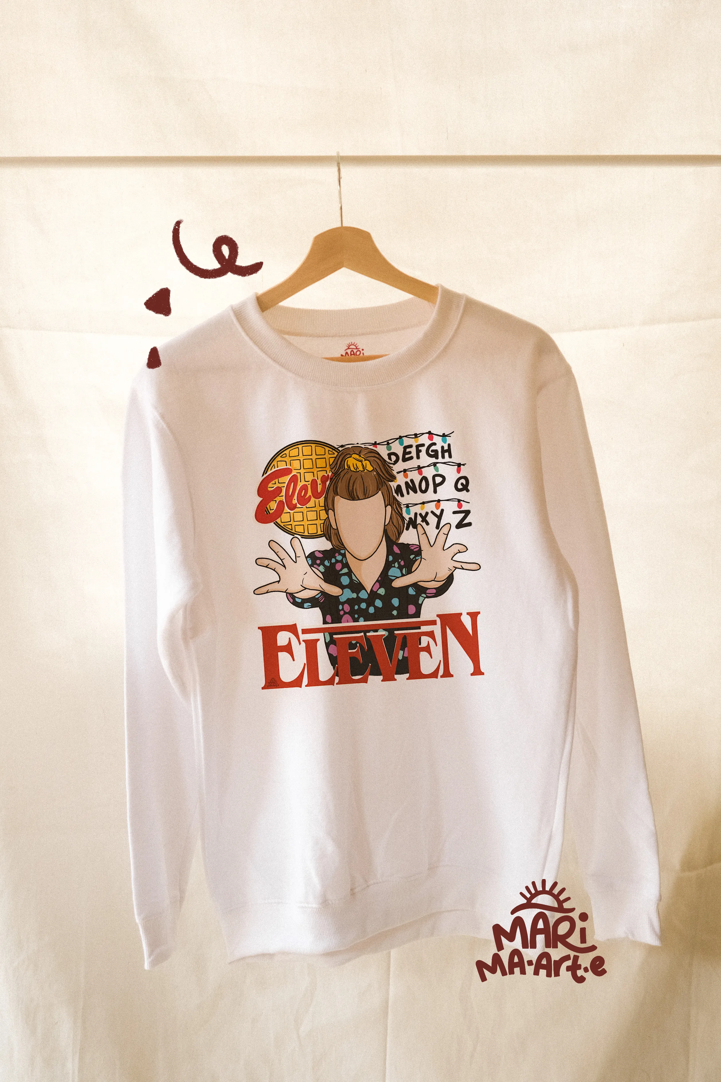 STRANGER THINGS ELEVEN PULLOVER