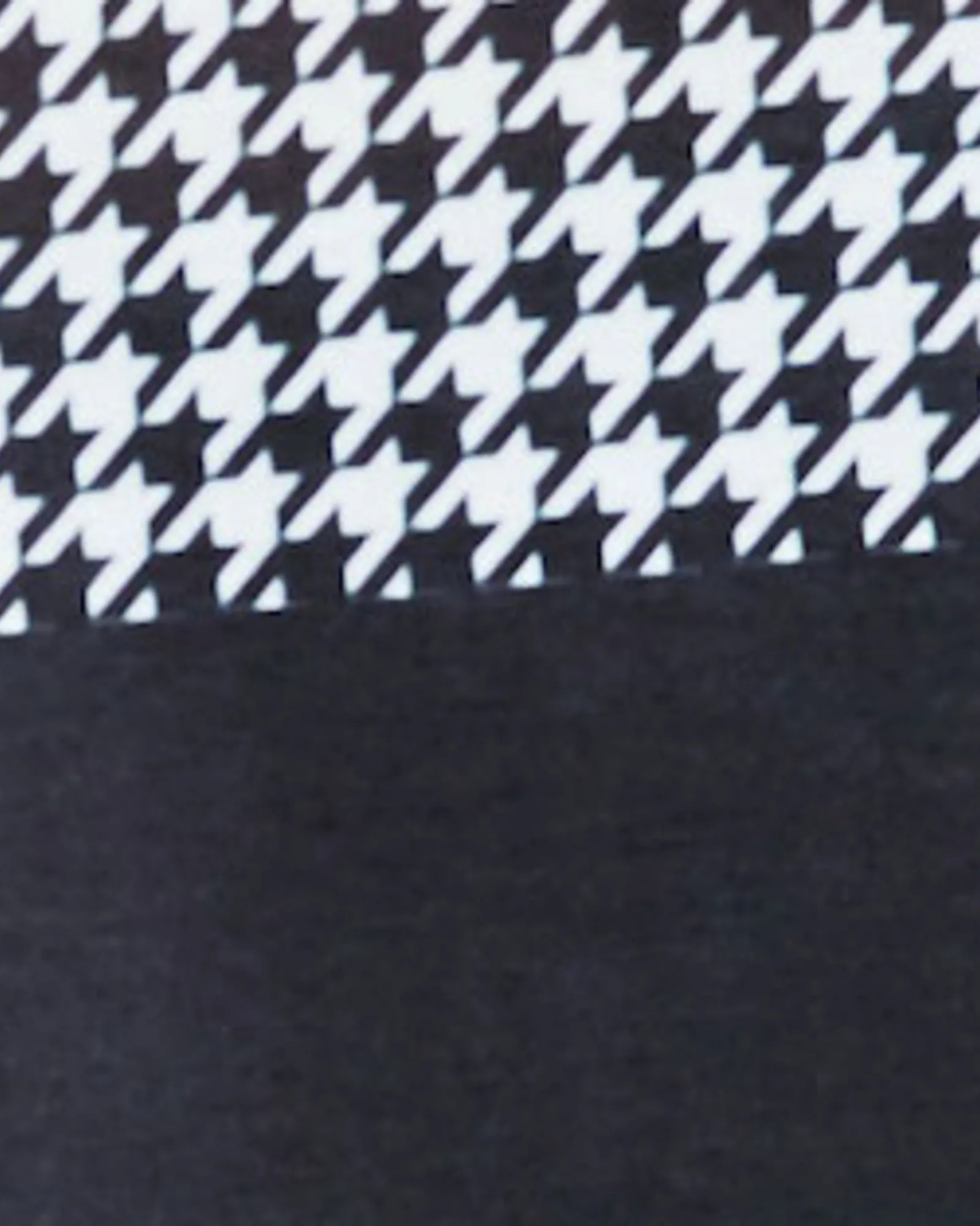 Tabitha Long-Sleeved Cropped Tee | Black / White